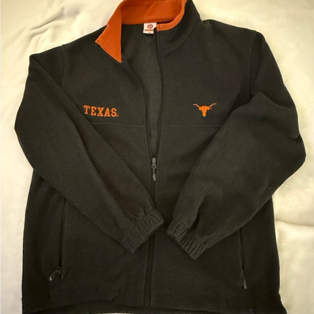 Texas Longhorns Full Zip Fleece Jacket